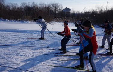 Открытое первенство ДЮСШ по лыжным гонкам среди учащихся