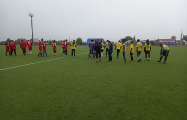 В с. Кинель-Черкассы состоялся зональный этап областной спартакиады по футболу