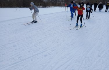 Первенство района по лыжным гонкам среди обучающихся общеобразовательных учреждений